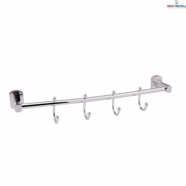Тримач для рушника Qtap Liberty 4 гачка 450 мм QTLIBCRM11544 Chrome SD00031716 фото