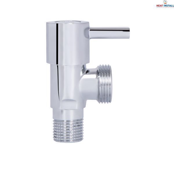 Кран кутовий Thermo Alliance Standart (ручка паличка) з керам.буксою 1/2"Н х 3/4"Н SF343W1520 SD00053530 фото