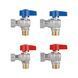 Комплект кутовий кранів Thermo Alliance Standart 1/2"ВН -3/4"ВН з накидною гайкою для підключення котла TAS225RBW1520 SD00054692 фото 4