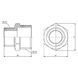 Ніпель редукційний Thermo Alliance Forte 1/2"х3/4" SF3592015 SD00002588 фото 2