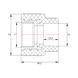Муфта PPR Blue Ocean 32х1" ВР SD00006389 фото 3