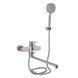 Змішувач для ванни Lidz Luna 005 (з душовим гарнітуром) (k35) LDLUN005NKS46093 Nickel SD00052217 фото 2