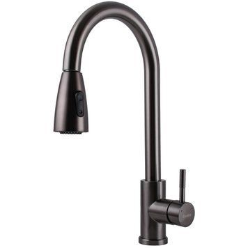 Змішувач для кухні EcoMIX Stella STE-2031-GP 000031573 фото