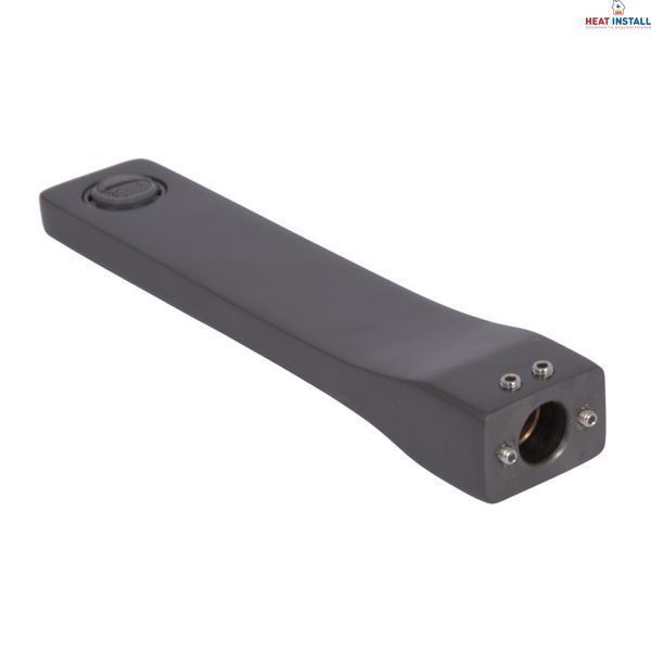 Вилив Qtap (25,8x39,3x200) для змішувача для раковини прихованого монтажу Gemini Gunmetal Black PVD QTGEM258393200GMB50128 SD00056252 фото