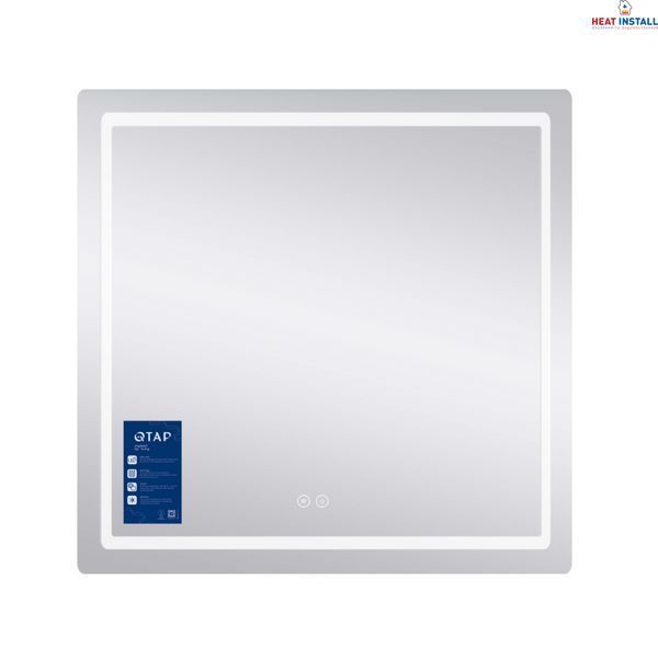Дзеркало Qtap Mideya (MI2) 700х800 з LED-підсвічуванням Touch, з антизапотіванням, димером, рег. яскравості QT2078DCF7080 SD00054585 фото