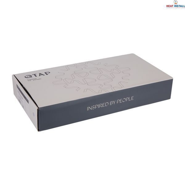 Змішувач для раковини Qtap Gemini високий QTGEM269GMB45680 Gunmetal Black PVD SD00051804 фото