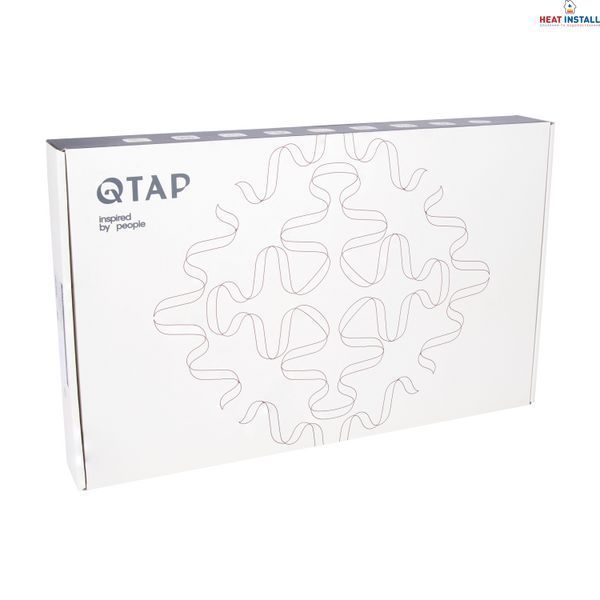 Змішувач для кухні Qtap Vlasta New з гнучким виливом з підключенням для питної води QTVLA364GMB45649 Gunmetal Black PVD SD00051773 фото