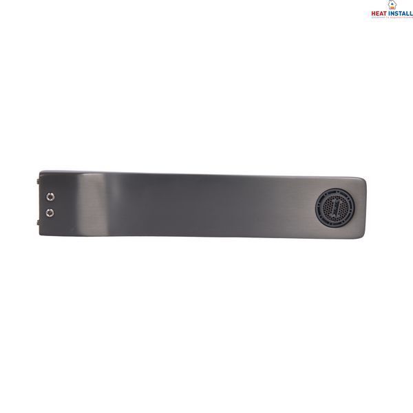 Вилив Qtap (25,8x39,3x200) для змішувача для раковини прихованого монтажу Gemini Gunmetal Black PVD QTGEM258393200GMB50128 SD00056252 фото