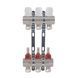 Колектор латунний з витратомірами та євроконусами Thermo Alliance Standart 1" на 3 виходи TAS235W3E SD00055264 фото 1