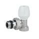 Кран радіаторний Icma 1/2" з антипротіканням кутовий з ручкою №802+940 SD00005549 фото 1