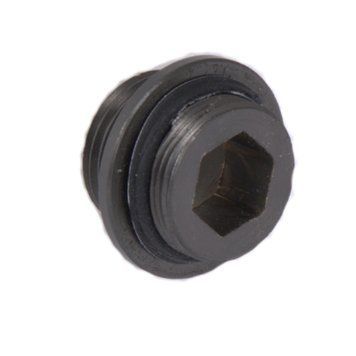 Перехідник на стійку Qtap (16x24,5) для душової системи Gemini Gunmetal Black PVD QTGEM16245GMB50203 SD00056327 фото