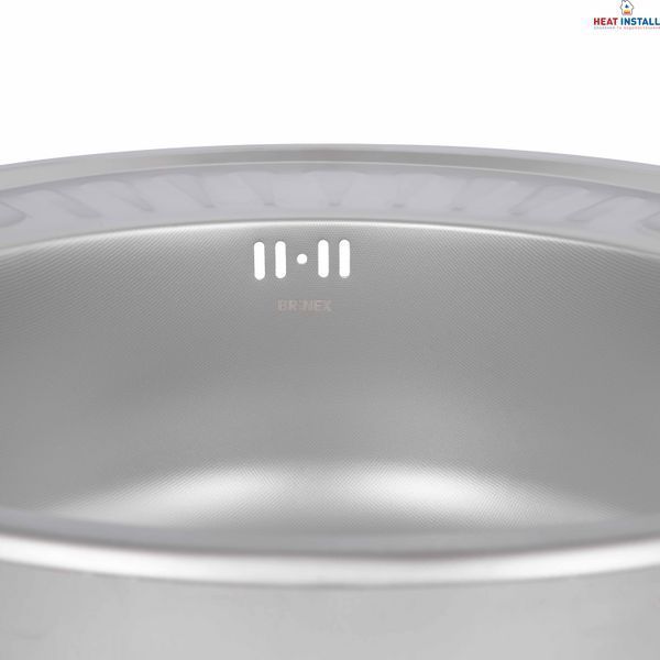 Кухонна мийка Brinex 5745 0,8 мм Micro Decor (BRIN5745MDEC0) SD00054089 фото