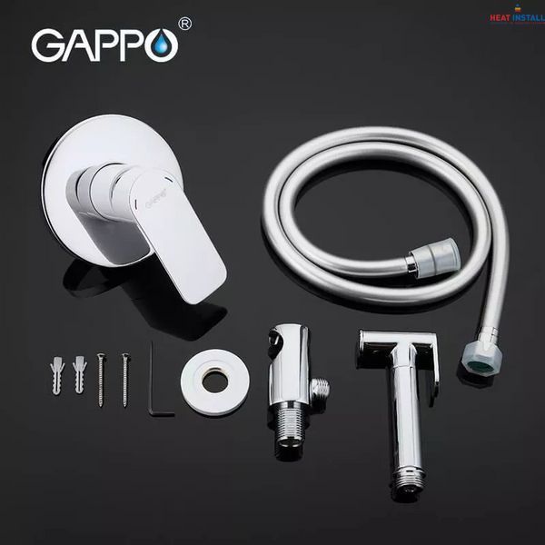 Гігієнічний душ GAPPO G7248, білий/хром 1034077 фото