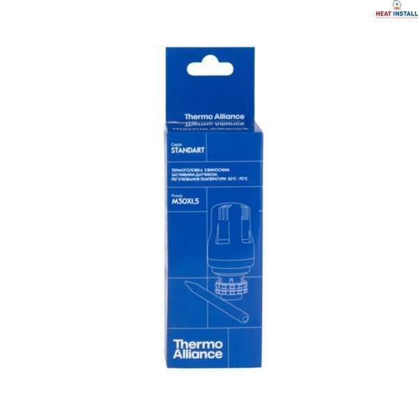 Термоголовка Thermo Alliance Standart М30х1,5 (30-70℃) з виносним датчиком TAS34170 SD00053538 фото