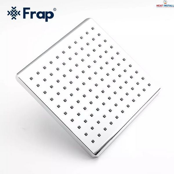 Душева система Frap F2460, поворотний вилив - перемикач на лійку/душ, 1 режим, хром 1038906 фото