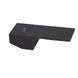 Ручка 35 мм Lidz (105х42х26,4) для змішувачів Kubis Black LDKUB1054226449498 SD00055622 фото 1