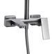 Душова система універсальна Qtap Gemini на три споживача (з виливом) QTGEM111GMB45688 Gunmetal Black PVD SD00051812 фото 2