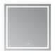 Дзеркало Qtap Mideya (MI1) 800x800 з LED-підсвічуванням Touch, з антизапотіванням, димером, рег. яскравості QT2078NCF808048477 SD00054601 фото 1