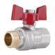 Кран кульовий Thermo Alliance Standart 1/2" ВЗ для води (метелик) SD607NW15PN40 SD00021332 фото 1