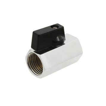 Кран кульовий Raftec BLACK PN10 ВВ 1/2" mini RVHSF01 89755 фото