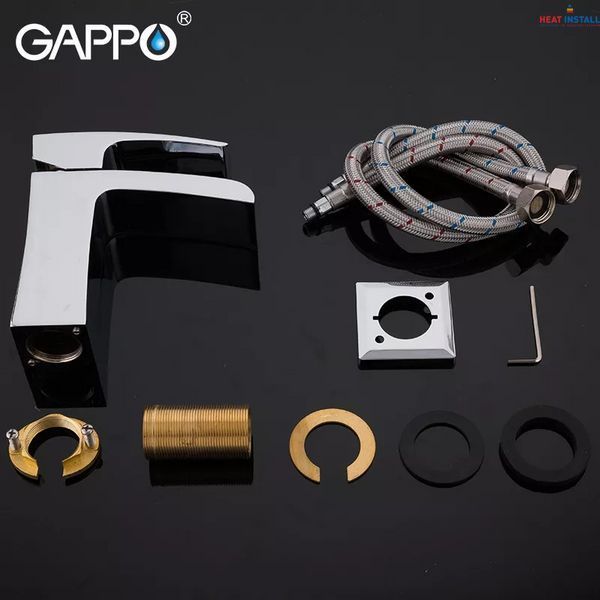 Змішувач для умивальника GAPPO G1007-20, хром 1033994 фото