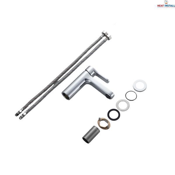 Змішувач латунний для раковини Lidz Astra 001F (k35) LDAST001FCRM48085 Chrome SD00054209 фото
