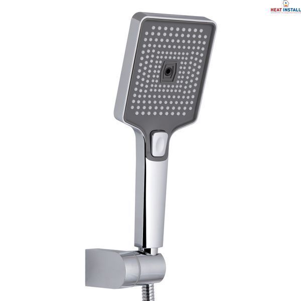 Змішувач для ванни Qtap Aries (з душовим гарнітуром) QTARI259CRM45559 Chrome SD00051683 фото