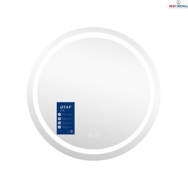Дзеркало Qtap Mideya (MI6) R700 з LED-підсвічуванням Touch, з антизапотіванням, димером, рег. яскравості QT2078NCR7070W SD00054582 фото