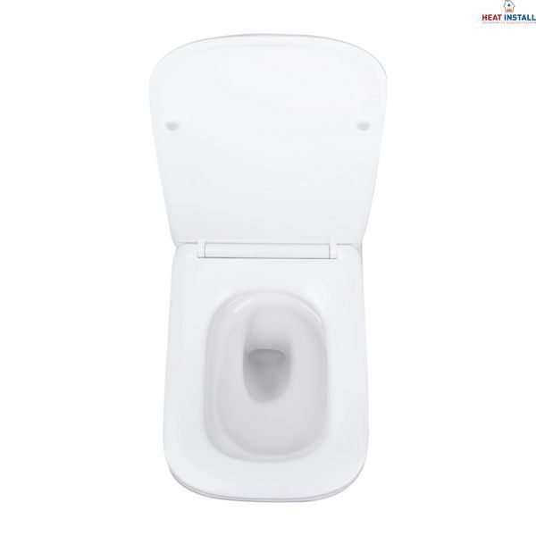 Готове рішення Qtap для ванної кімнати: підвісний унітаз Tern Ultra Quiet 525x345x360 + комплект інсталяції Nest 4 в 1 (лінійна клавіша White) SD00053635 фото