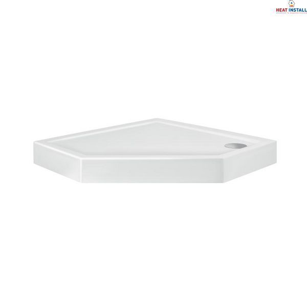Набір Qtap душова кабіна Scorpio CRM10995-AC6 Clear 2120x900x900 мм + піддон Diamond 309912 90x90x12 см з сифоном SD00048943 фото