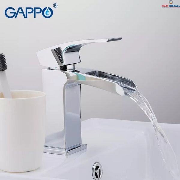 Змішувач для умивальника GAPPO G1007-20, хром 1033994 фото