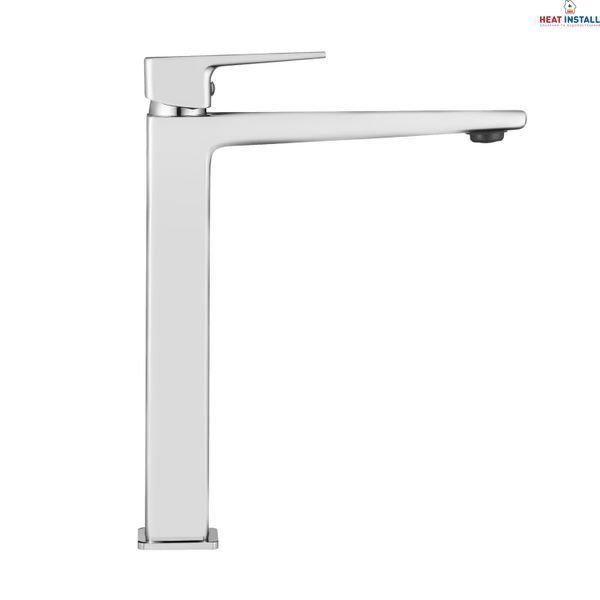 Змішувач латунний для раковини Lidz Orion 001FH високий (k25) LDORI001FHCRM48096 Chrome SD00054220 фото