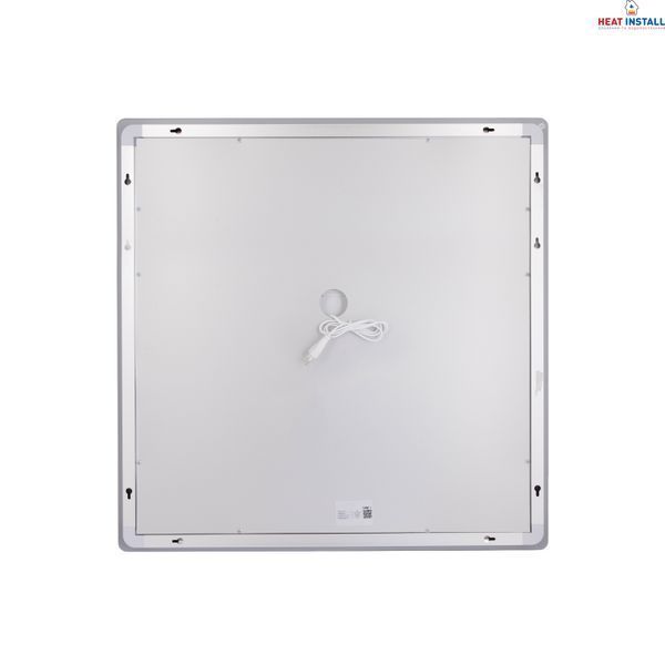 Дзеркало Lidz Kubis (KU2) 700х700 з LED-підсвічуванням Touch, з антизапотіванням, з димером, рег. яскравості LDKU70070049288 SD00055412 фото