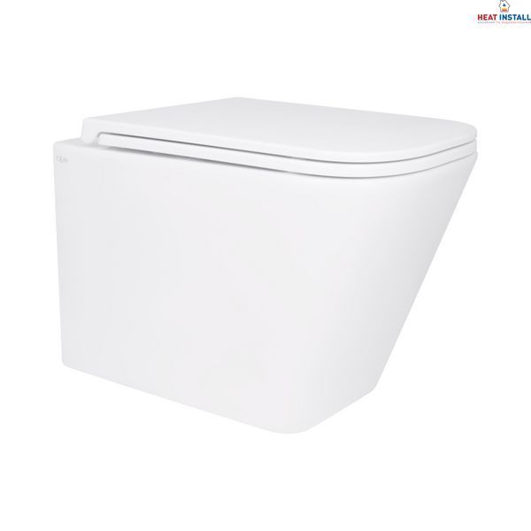 Унітаз підвісний Qtap Tern безобідковий з сідінням Soft-close QT1733052ERW SD00037240 фото