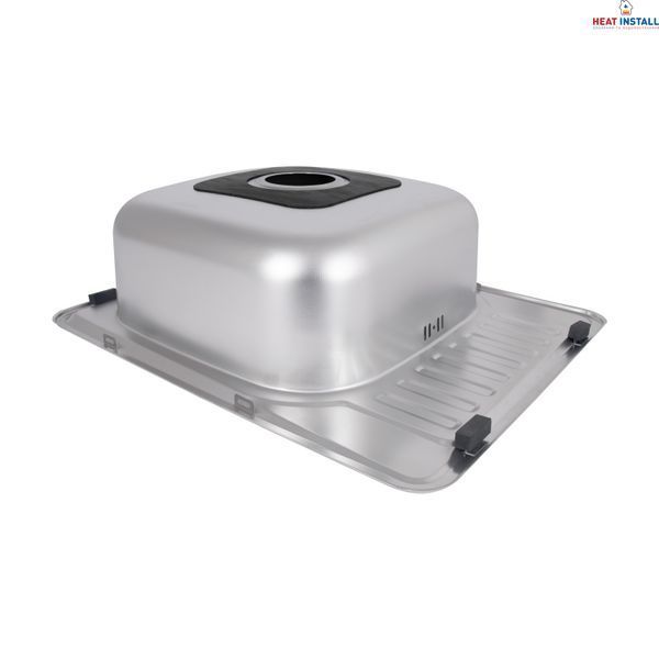 Кухонна мийка Brinex 5848 0,8 мм Micro Decor (BRIN5848MDEC08) SD00054090 фото