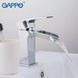Змішувач для умивальника GAPPO G1007-20, хром 1033994 фото 2