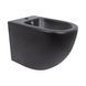 Біде підлогове Qtap Robin 565x360x405 Matt black QT13442141CMB SD00043834 фото 1