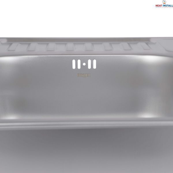 Кухонна мийка Brinex 5848 0,8 мм Satin (BRIN5848SAT08) SD00054091 фото