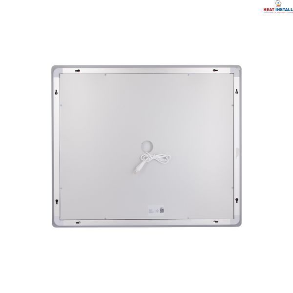 Дзеркало Lidz Kubis (KU2) 600х700 з LED-підсвічуванням Touch, з антизапотіванням, з димером, рег. яскравості LDKU60070049286 SD00055410 фото
