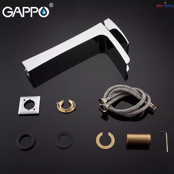 Змішувач для умивальника GAPPO G1007-21, хром 1033995 фото
