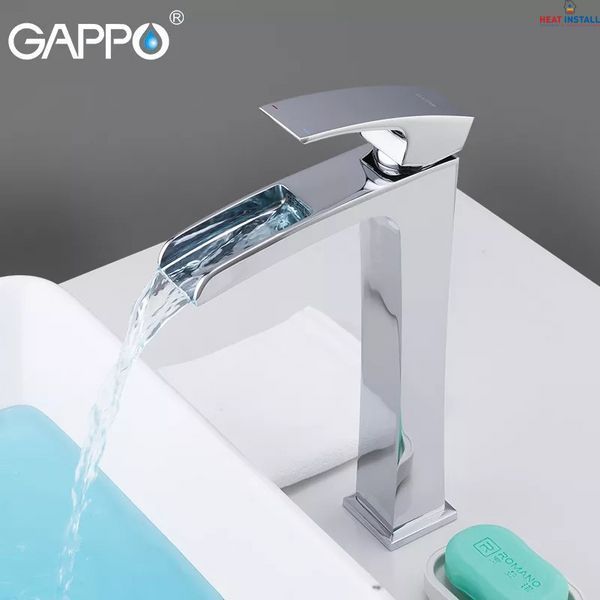 Змішувач для умивальника GAPPO G1007-21, хром 1033995 фото