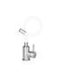 Змішувач для кухні Lidz Aria 015F3 з гнучким виливом (k35) LDARI015F3WHI43362 White / Nickel SD00049485 фото 2