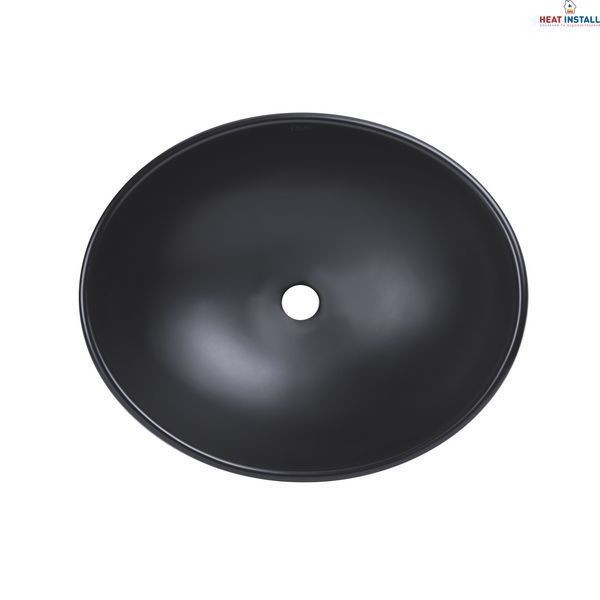 Раковина-чаша Qtap Dove 415x340x140 Matt black QT06116062AMB SD00052908 фото