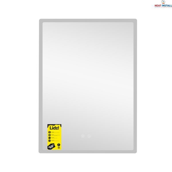 Дзеркало Lidz Orion (OR2) 600х800 з LED-підсвічуванням Touch, з антизапотіванням, з димером, рег. яскравості LDOR60080049292 SD00055416 фото