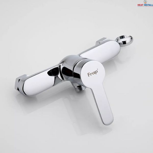 Змішувач для душу з гігієнічною лійкою Frap F2041, хром 1035697 фото