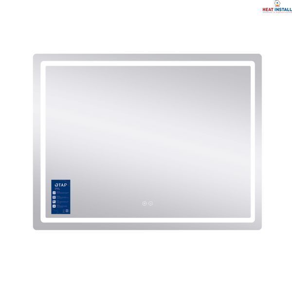 Дзеркало Qtap Mideya MI1) 1200х800 з LED-підсвічуванням Touch, з антизапотіванням, димером, рег. яскравості QT2078F12080 SD00054584 фото