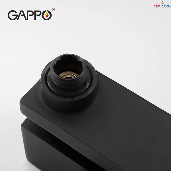Змішувач для ванни GAPPO G3207-6, чорний 1042416 фото