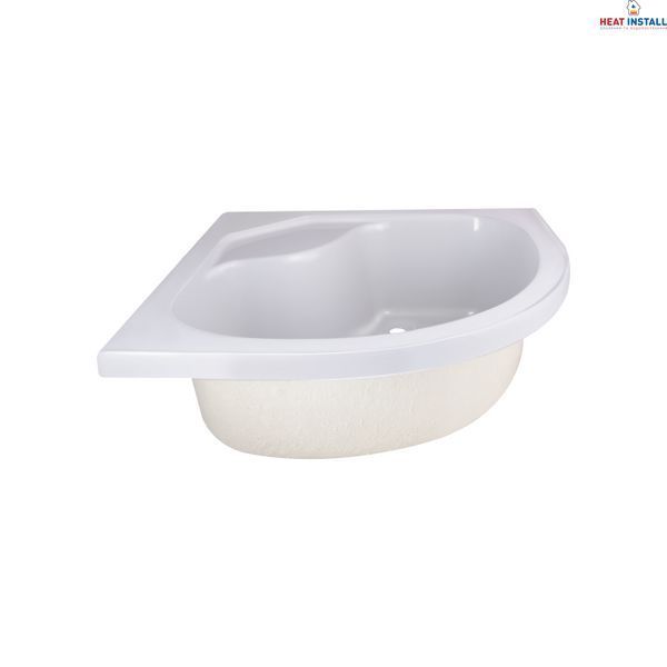 Душова кабіна Latwa SC90x90.SAT.HIGH.GR полукругла, скло тон 4 мм + Душовий піддон KAPIELKA ST90x90x41, з панеллю Lidz SD00050796 фото