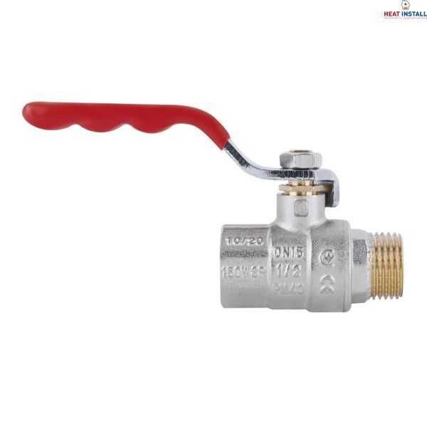 Кран кульовий Thermo Alliance Standart 1/2" ВЗ для води (важіль) SD605NW15PN40 SD00021335 фото