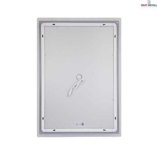 Дзеркало Lidz Orion (OR2) 600х800 з LED-підсвічуванням Touch, з антизапотіванням, з димером, рег. яскравості LDOR60080049292 SD00055416 фото